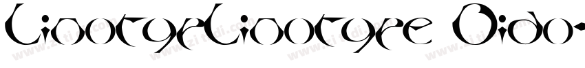 LinotypLinotype Dido字体转换